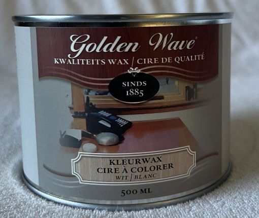 Afbeeldingen van Golden Wave Kleurwax - Wit  500 ml