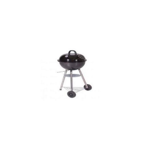 Afbeeldingen van BBQ rond kogel 47cm zwart gemailleerd