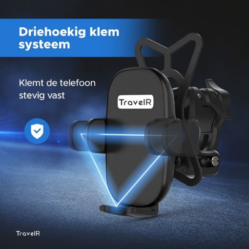 Afbeeldingen van TravelR Fietshouder Telefoon, verstelbaar